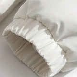 Veste d'hiver en duvet de luxe avec doublure intérieure en peluche