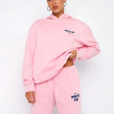 Ensemble Sweat à Capuche et Jogging Détendu pour un Confort Quotidien