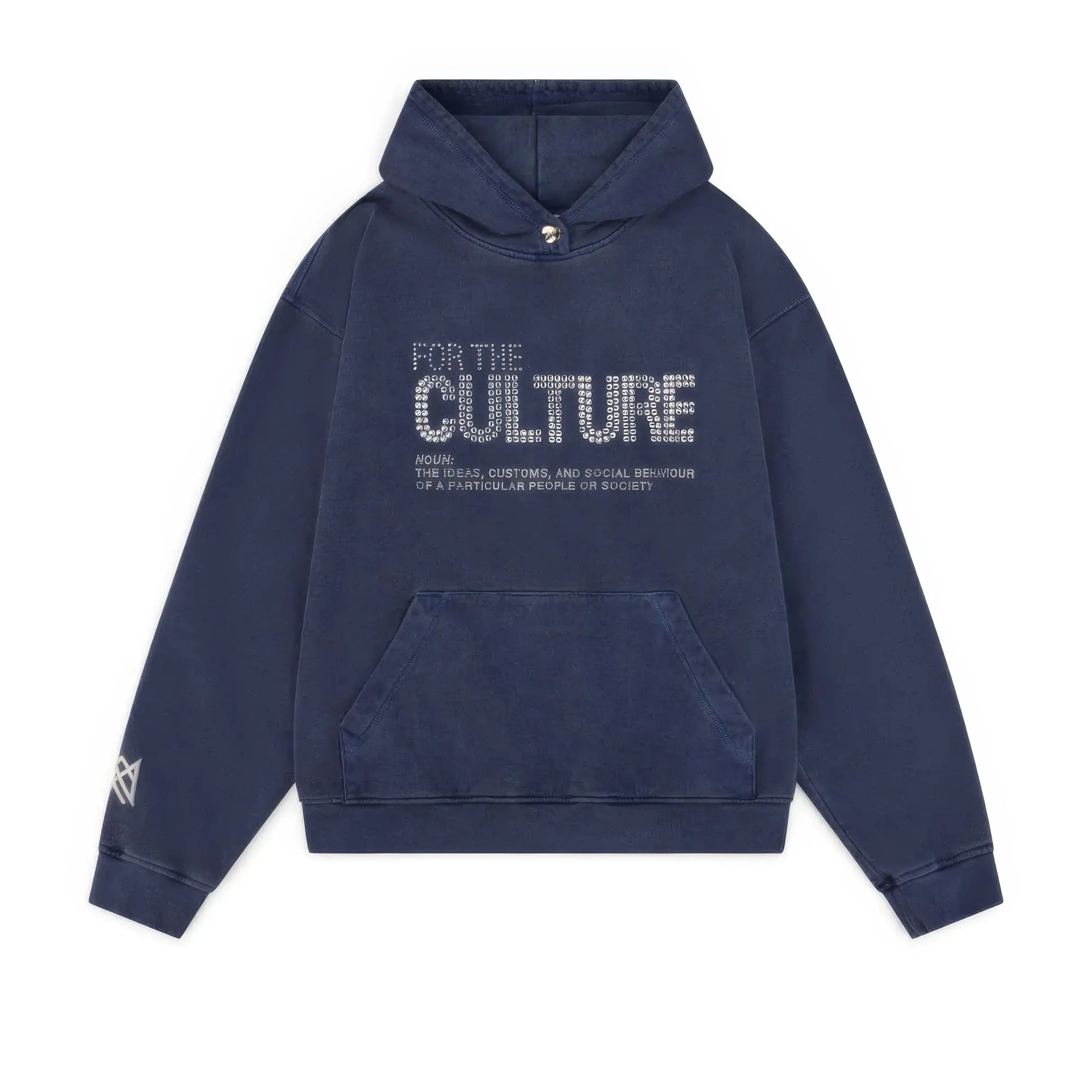 Hoodie Oversize Lavé Vintage avec Graphique CULTURE