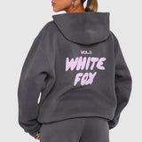 Ensemble de Sweat à Capuche Oversize pour Femmes – Ensemble de Sport Confortable avec Détails Graphiques