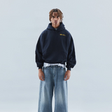 Hoodie Oversized Unisexe avec Imprimé “withlove” au Dos